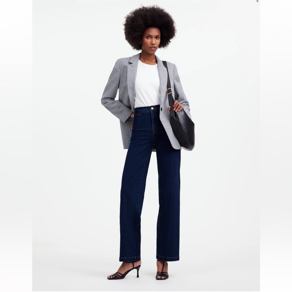 MADEWELL EMMETT WIDE LEG JEANS NWT